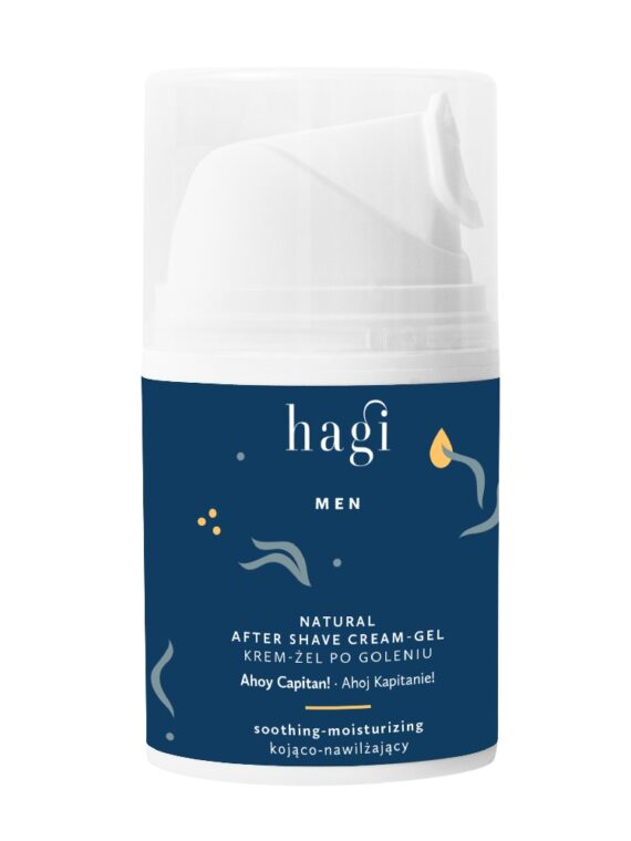 Hagi Naturalny krem-żel łagodzący po goleniu Ahoj Kapitanie 50ml