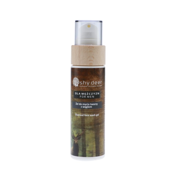 Shy Deer For Men Charcoal Face Wash Gel żel do mycia twarzy z węglem dla mężczyzn 100ml