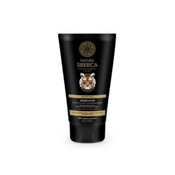 Natura Siberica Men Tiger's Paw orzeźwiający peeling do twarzy dla mężczyzn 150ml