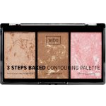Wibo 3 Steps Baked Contouring Palette paleta do konturowania twarzy 10g