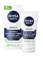 Nivea Men Sensitive łagodzący krem nawilżający do twarzy 75ml