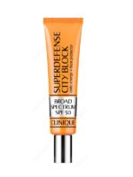 Clinique Superdefense™ City Block Broad Spectrum SPF50 Daily Energy + Face Protector ochronny krem do twarzy z wysokim filtrem przeciwsłonecznym 40ml