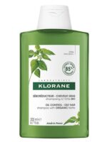 Klorane Oil Control Shampoo szampon do włosów przetłuszczających się z organiczną pokrzywą 200ml