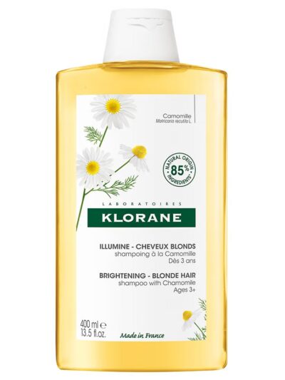 Klorane Brightening Shampoo rumiankowy szampon ożywiający kolor do włosów blond 400ml