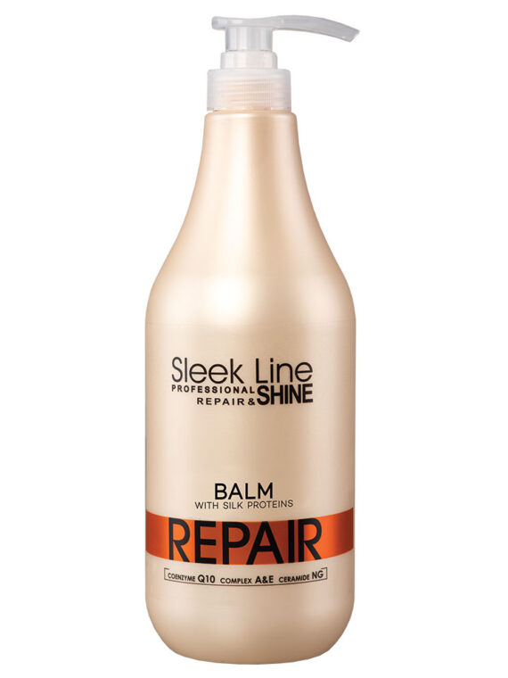Stapiz Sleek Line Repair Balm balsam z jedwabiem do włosów zniszczonych 1000ml