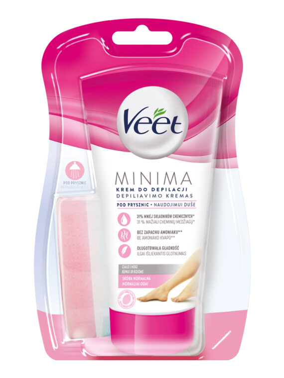 Veet Minima krem do depilacji pod prysznic skóra normalna 135ml