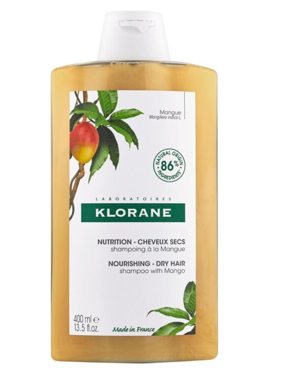 Klorane Nourishing Shampoo odżywczy szampon do włosów z mango 400ml