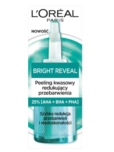 L'Oreal Paris Bright Reveal peeling kwasowy redukujący przebarwienia 25ml