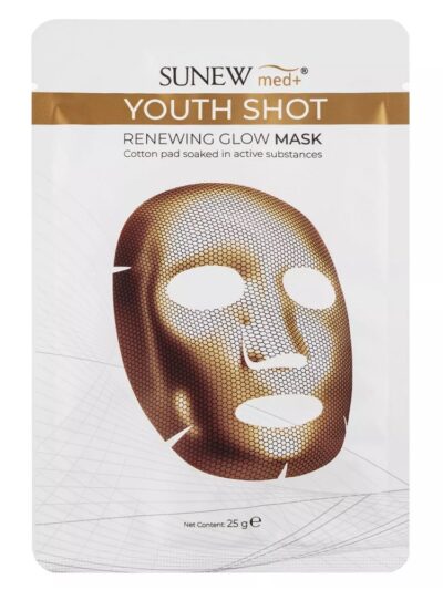 SunewMed+ Youth Shot Renewing Glow Mask rozświetlająca maska w płachcie 25g