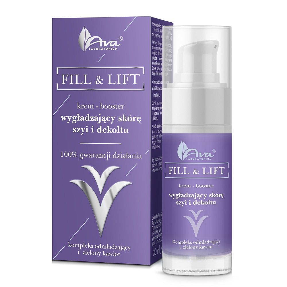 Ava Laboratorium Fill & Lift Creme-booster glättend Haut Hals und Dekolleté 30ml