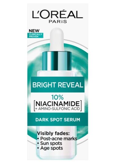 L'Oreal Paris Bright Reveal serum redukujące przebarwienia 30ml