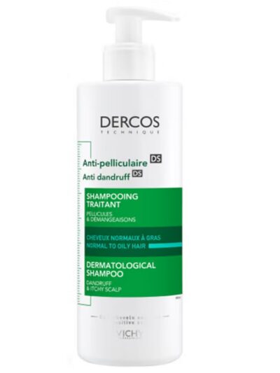 Vichy Dercos Anti-Dandruff Shampoo szampon przeciwłupieżowy do włosów normalnych i przetłuszczających się 390ml