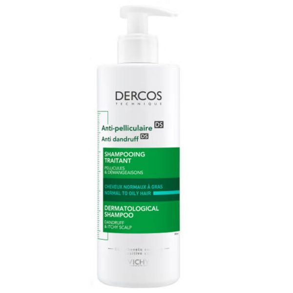 Vichy Dercos Anti-Dandruff Shampoo szampon przeciwłupieżowy do włosów normalnych i przetłuszczających się 390ml