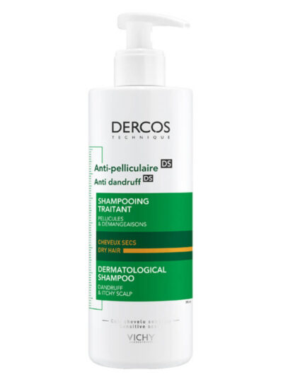 Vichy Dercos Anti-Dandruff Shampoo szampon przeciwłupieżowy do włosów suchych 390ml