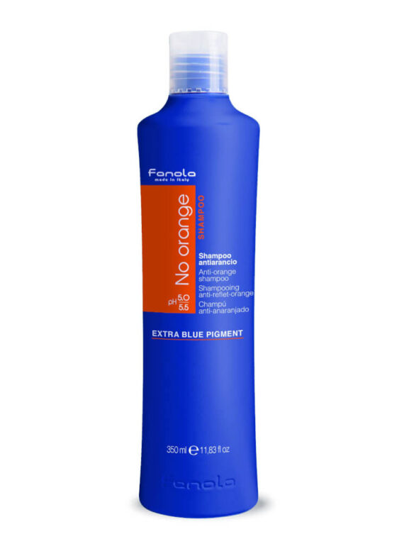 Fanola No Orange Anti-Orange Shampoo szampon niwelujący miedziane odcienie do włosów ciemnych farbowanych 350ml