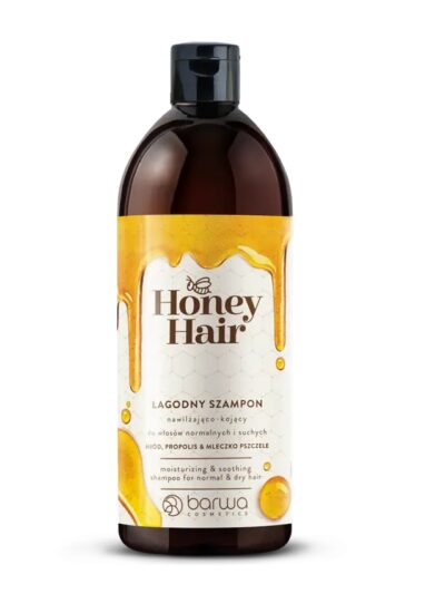Barwa Honey Hair szampon miodowy nawilżający 480ml