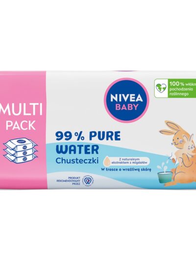 Nivea Baby chusteczki biodegradowalne 99% Pure Water 3x57szt