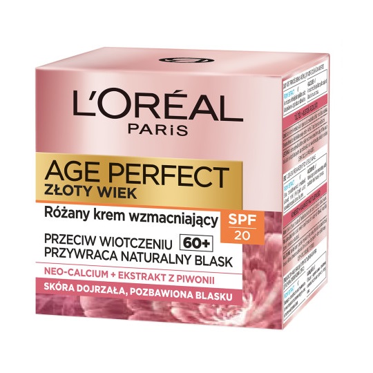 L'Oreal Paris Age Perfect Golden Age 60+ różany krem na dzień SPF20 50ml