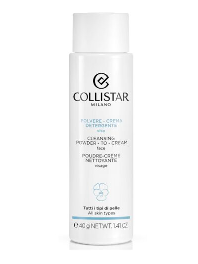 Collistar Cleansing Powder-To-Cream kremowy puder oczyszczający do twarzy 40g