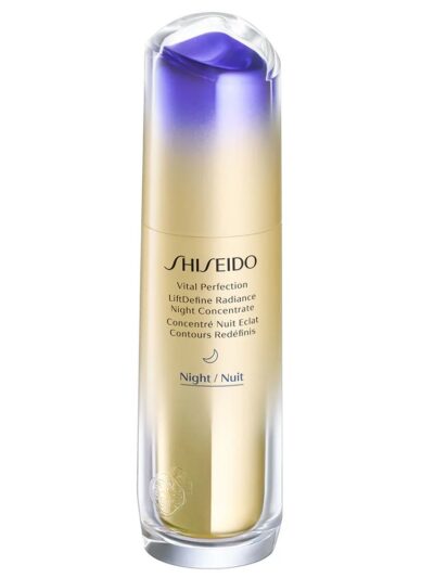 Shiseido Vital Perfection LiftDefine Radiance Night Serum rozświetlające serum do twarzy na noc 80ml