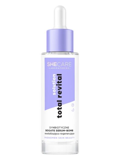 SHECARE Total Revital Solution synbiotyczne bogate serum-bomb rewitalizująco-regenerujące 30ml