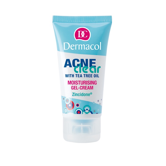 Dermacol AcneClear Moisturising Gel-Cream przeciwtrądzikowy żel-krem do twarzy 50ml