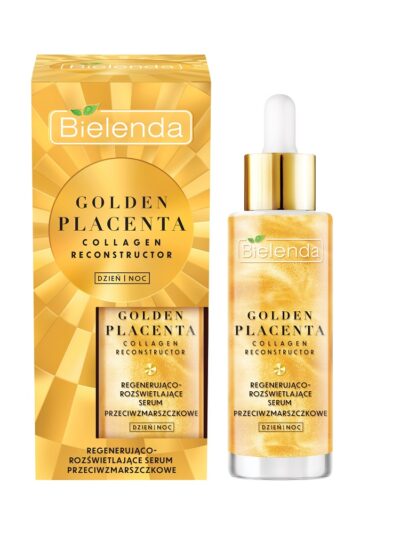 Bielenda Golden Placenta regenerująco-rozświetlające serum przeciwzmarszczkowe 30g