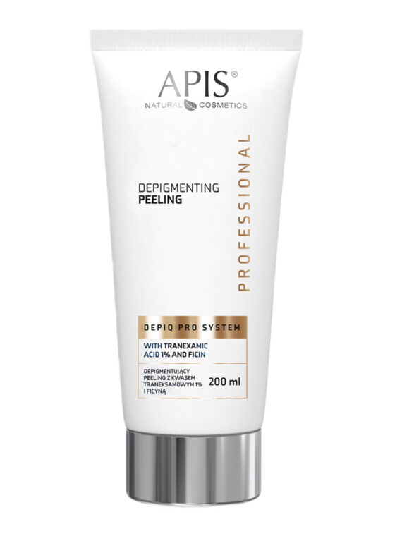 APIS Depiq Pro System depigmentujący peeling z kwasem traneksamowym 1% i ficyną 200ml