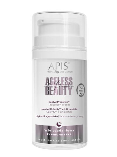 APIS Ageless Beauty with Progeline wielozadaniowa kremo-maska na noc z progeliną 50ml