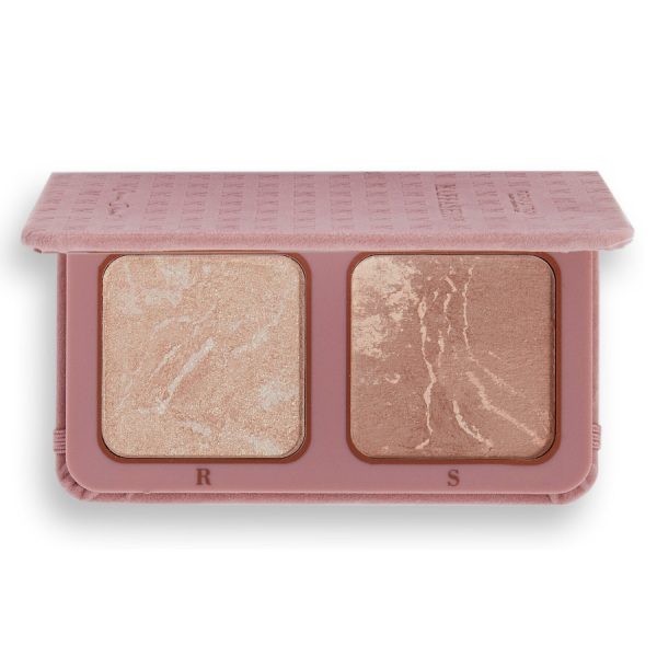 Makeup Revolution Maffashion Face Duo paletka do konturowania Oman Desert 8.4g