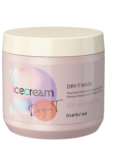 Inebrya Ice Cream Dry-T odżywcza maska do włosów 500ml