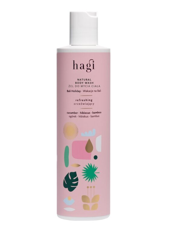 Hagi Naturalny żel do mycia ciała Wakacje na Bali 300ml