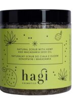 Hagi Naturalny scrub do ciała z olejem konopnym i makadamia 300g