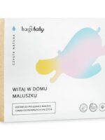 Hagi Baby Witaj w Domu Maluszku zestaw krem pod pieluszkę 50ml + oliwka do ciała 150ml + krem do buzi i ciała 50ml + mydło 100g + żel do ciała i włosów 250ml