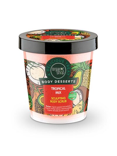 Organic Shop Body Desserts modelujący peeling do ciała Tropikalny Mix 450ml