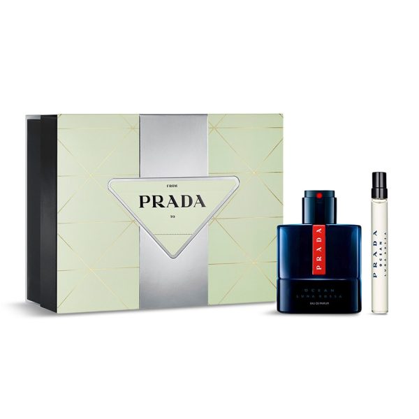 Prada Luna Rossa Ocean zestaw woda perfumowana 50ml + woda perfumowana 10ml