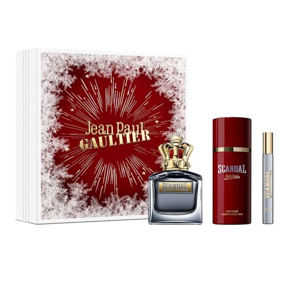 Jean Paul Gaultier Scandal Pour Homme zestaw woda toaletowa 100ml + dezodorant 150ml + woda toaletowa 10ml