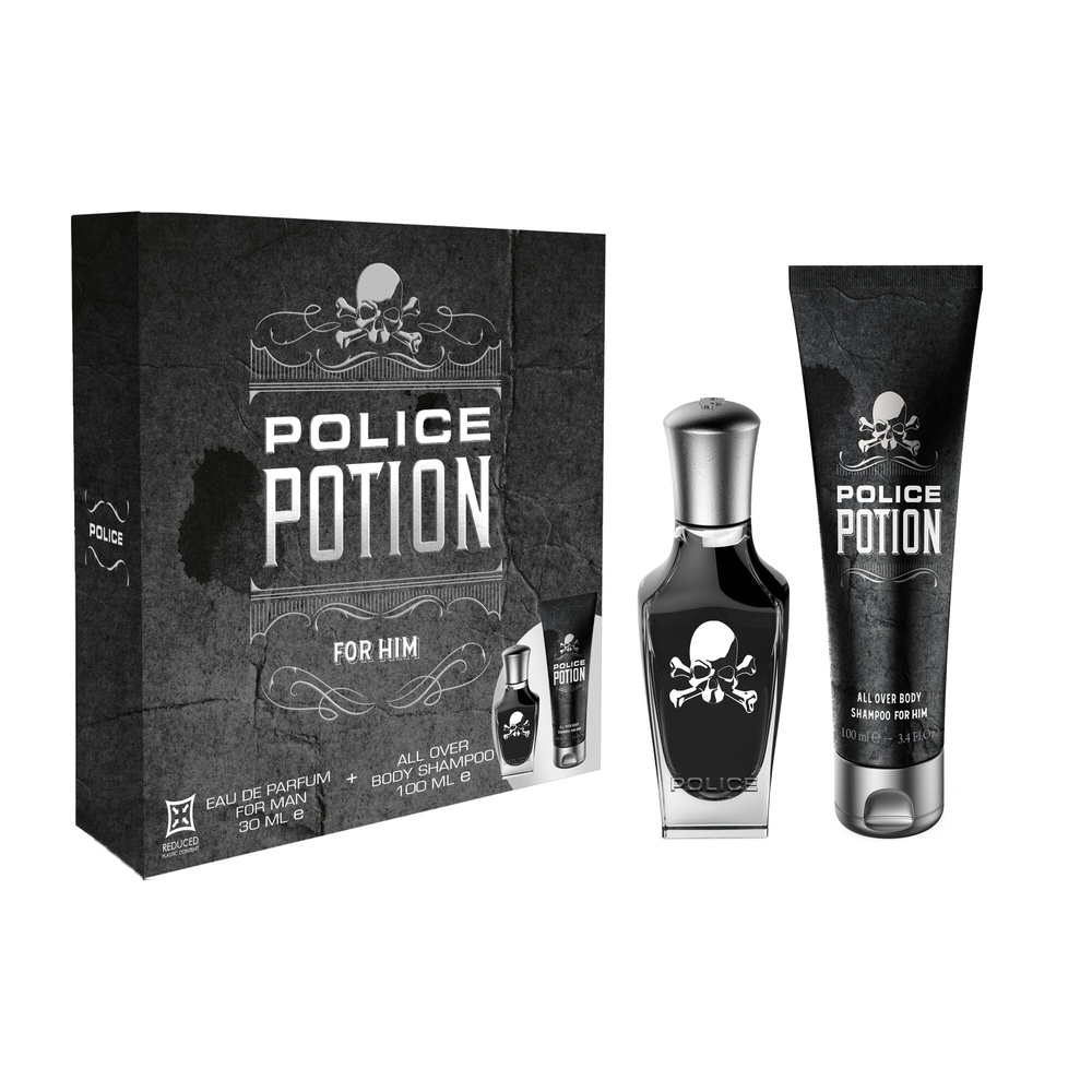 police potion for him woda perfumowana 30 ml   zestaw  