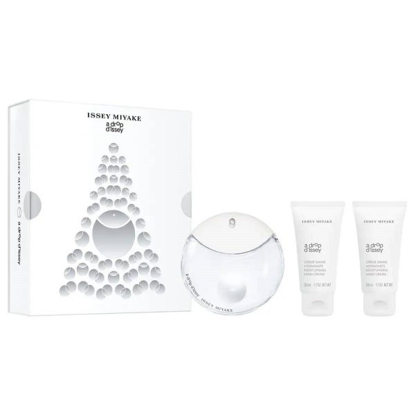 Issey Miyake A Drop D'issey zestaw woda perfumowana 50ml + krem do rąk 2x50ml
