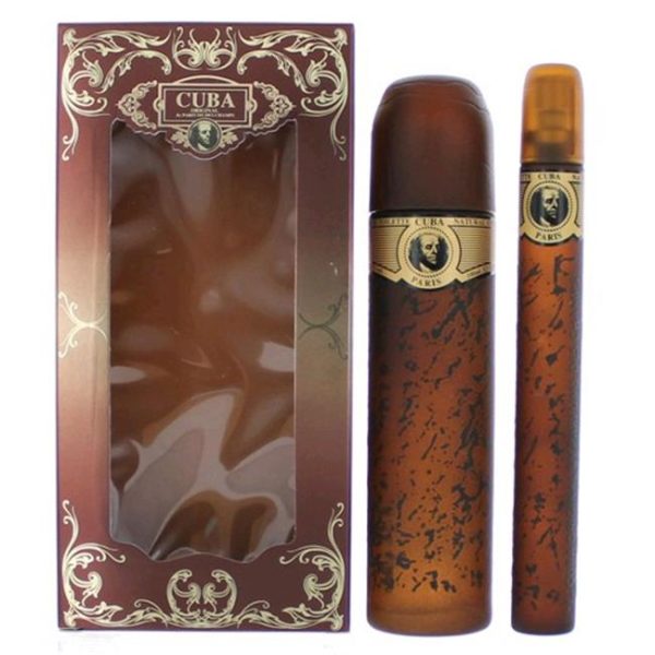 Cuba Original Cuba Gold zestaw woda toaletowa 100ml + woda toaletowa 35ml