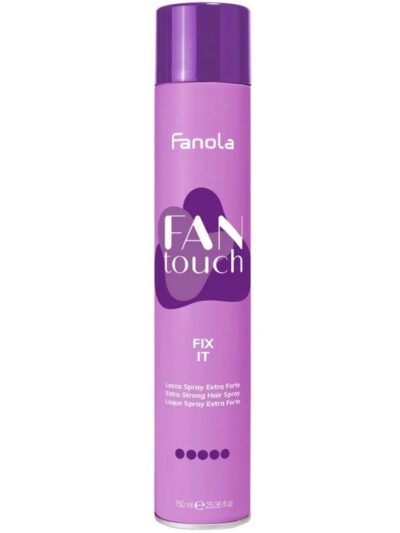 Fanola FanTouch Fix It bardzo mocny lakier do włosów 750ml