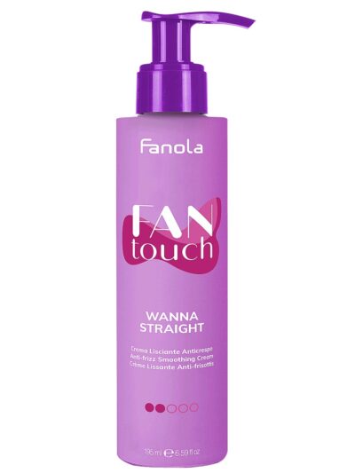 Fanola FanTouch Wanna Straight wygładzający krem przeciw puszeniu się włosów 195ml