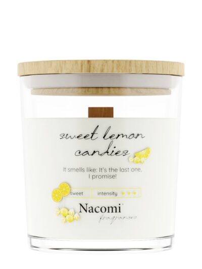 Nacomi Świeca sojowa Sweet Lemon Candies 140g