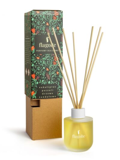 Flagolie Perfumy dla domu - dyfuzor Eukaliptus Paczuli i Drzewo Sandałowe 100ml
