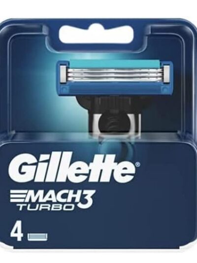 Gillette Mach3 Turbo ostrza wymienne do maszynki do golenia 4szt
