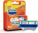 Gillette Fusion wymienne ostrza do maszynki do golenia 4szt