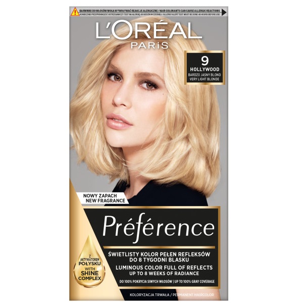 L'Oreal Paris Preference farba do włosów 9 Hollywood