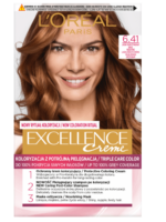 L'Oreal Paris Excellence Creme farba do włosów 6.41 Jasny Bursztynowy Brąz