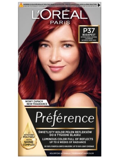 L'Oreal Paris Preference farba do włosów P37 Budapest