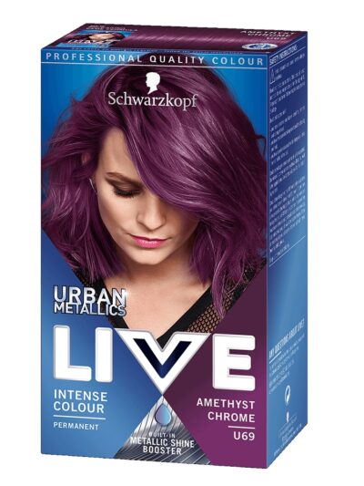 Schwarzkopf Live Urban Metallic farba do włosów U69 Amethyst Chrome